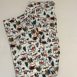 NWOT L.L.Bean Comfort Stretch Woven Sleep Pants